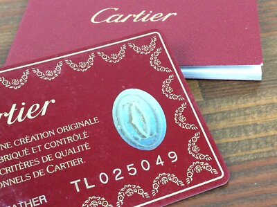 Cartier Cuirs/Leather ID card + Booklet 2011 | eBay