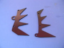 JONSERED CHAINSAW 820 830 910 920 930 FELLING DOG SPIKE SET POWDER COATED BLACK