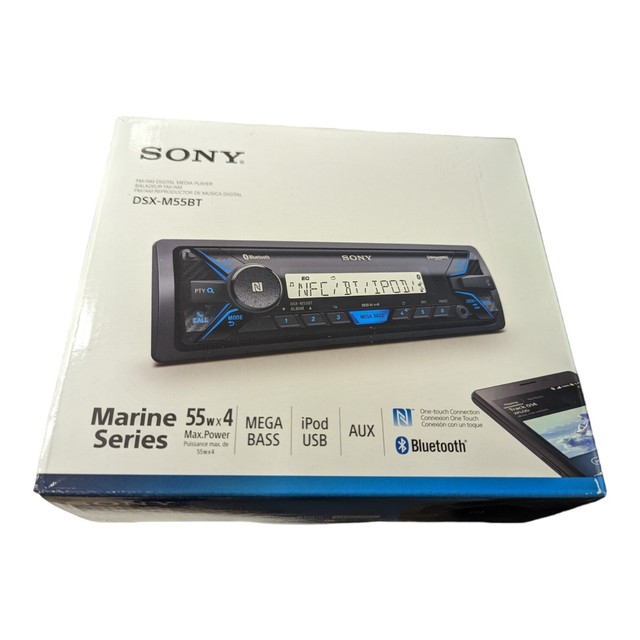 Sony DSXM55BT Marine Digital Media Receiver with Bluetooth for sale