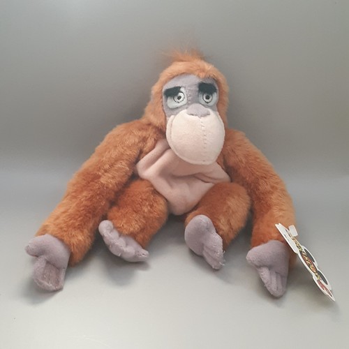 Vintage disney large king Louis orangutan plush stuffed animal 8"