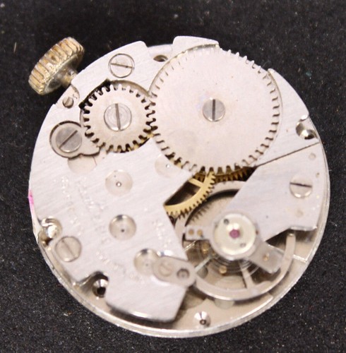Montre Vintage Oriontex Mécanique à Phases De Lune - Cadran Multicolore, Boîtier Acier, Style Rétro