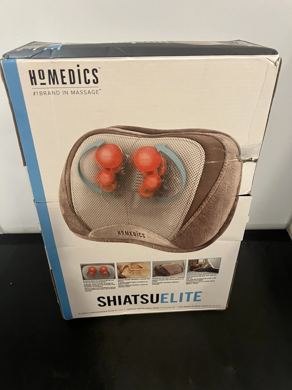 HoMedics Shiatsu Elite Massage Cushion - Thumbnail 3