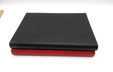 Sketch Write Sketchbook and Journal Leather Cover 7x9" Graphic Image BLACK