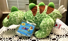 WEBKINZ STEGOSAURUS HM465 (Retired) New w/ Unused Code Attached & Free Shipping!