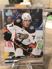 2023-24 Upper Deck Base Deluxe Parallel Frank Vatrano #182/250 Anaheim Ducks