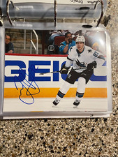 Joonas Donskoi Signed Autographed San Jose Sharks 8X10 Photo