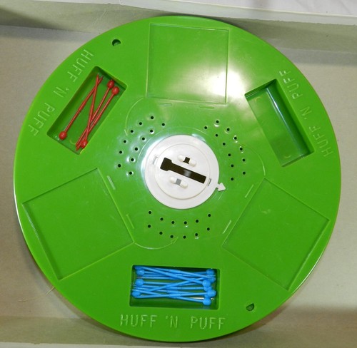 Vintage Schaper Spiel - Huff 'n Puff Spiel - Die drei kleinen Schweinchen - unvollständig - Bild 2 von 4