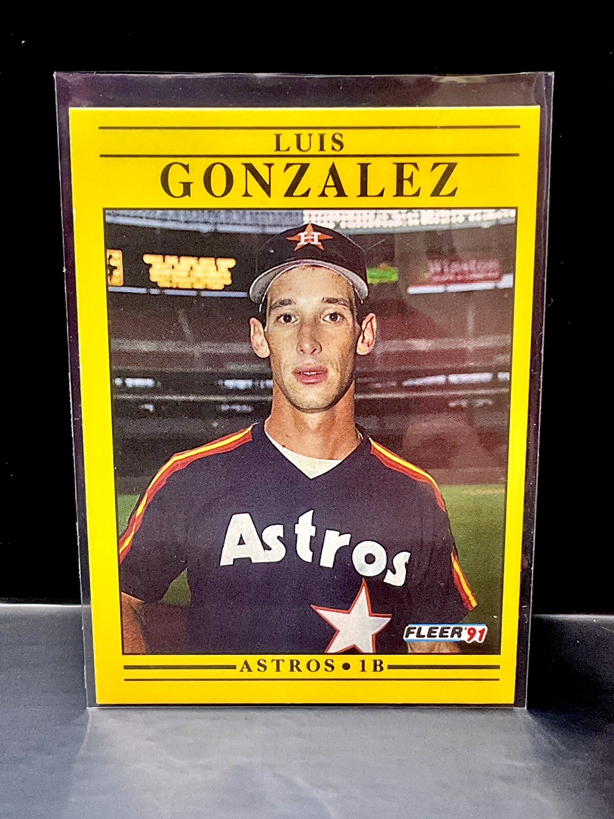 1991 Fleer Luis Gonzalez #507 - Houston Astros