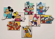 2023 Disney Pin Mickey & Pals Mystery Box Mickey Minnie Donald Chip Nephews NEW