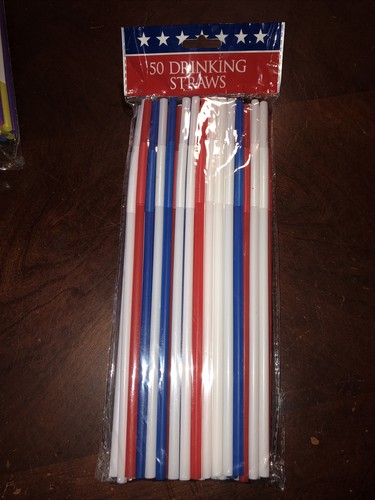 Flexible Drinking Straws - 50 count