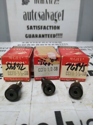 McGill,CCFH-1/2-SB,Cam Follower Lot of 3 NOS