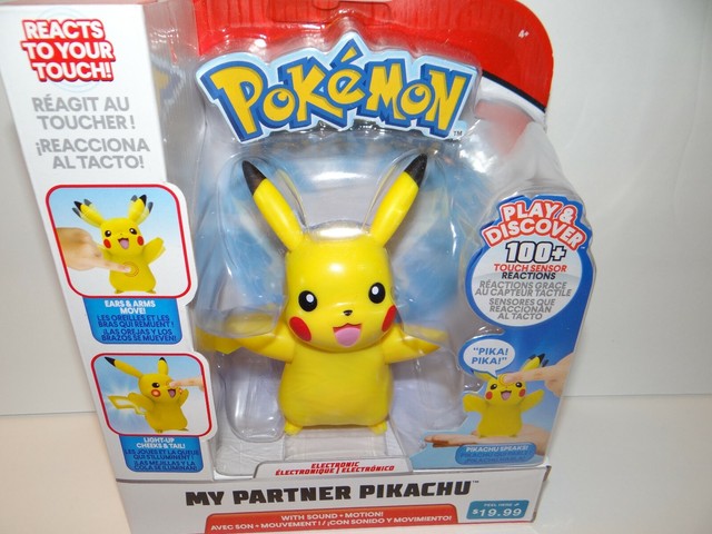 Wicked Cool Toys Pokemon My Partner Pikachu Electronic Figure - 97759 for sale online | eBay