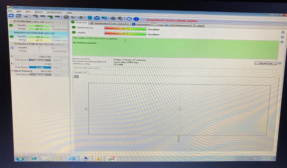 Seagate Cheetah 73gb 15K  hard drive ST373455LW U320 SCSI 68-Pin - Image 4 of 4