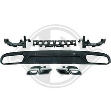 Heckdiffusor Diffusor Stoßst. Hinten Passend für Mercedes W205 15-18 Coupe 63