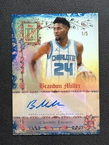 2025 Topps Signature Brandon Miller Blue (RAW)