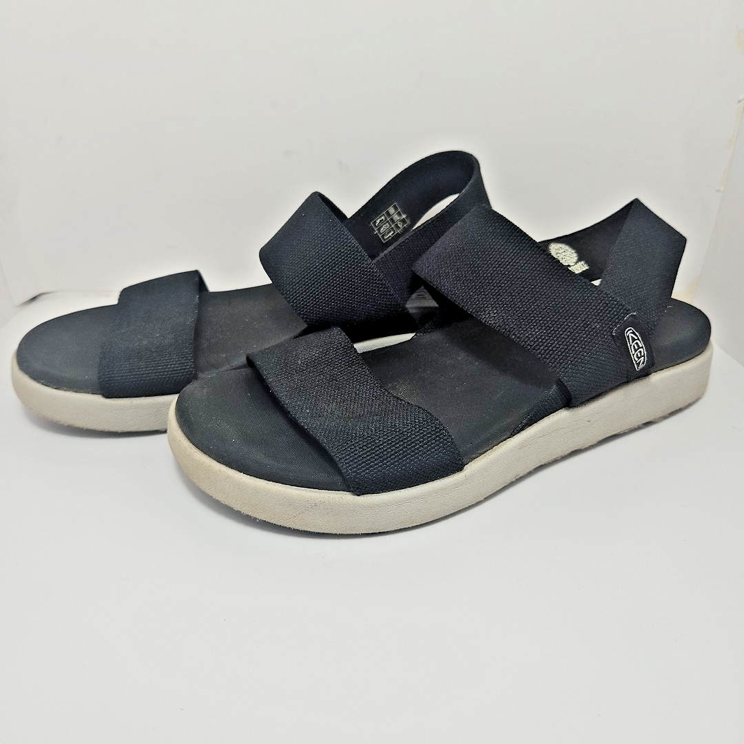 Sandali con cinturino posteriore KEEN Elle. Donna taglia 7 5 (UK 5 EU 38) nero. 10222620