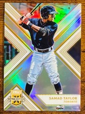 Samad Taylor - Blue Jays - 2018 Panini Elite Extra Edition Opti Chrome Gold  /10