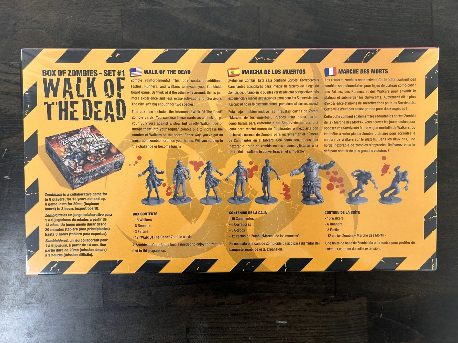 CMON - Zombicide: Box of Zombies - Set #1: Walk of the Dead - NEW IN SHRINK!