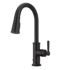 Pfister GT529-TDY Port Haven Pull Down Sprayer Kitchen Faucet in Tuscan Bronze