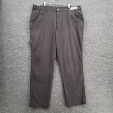 NWOT Carhartt Ripstop Relaxed Fit Carpenter Work Pants Mens 40x32 Gray Utility