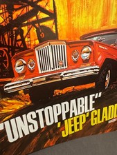 Vintage 1965 Jeep Gladiator Pickup Sales Brochure Excellent Vintage 1965 Jeep Gladiator Pickup Sales Brochure Excellent
