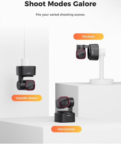 OBSBOT Tiny 2 Lite AI-Powered 4K UHD PTZ Webcam 1/2"CMOS Sensor AI Auto Tracking - Picture 6 of 9