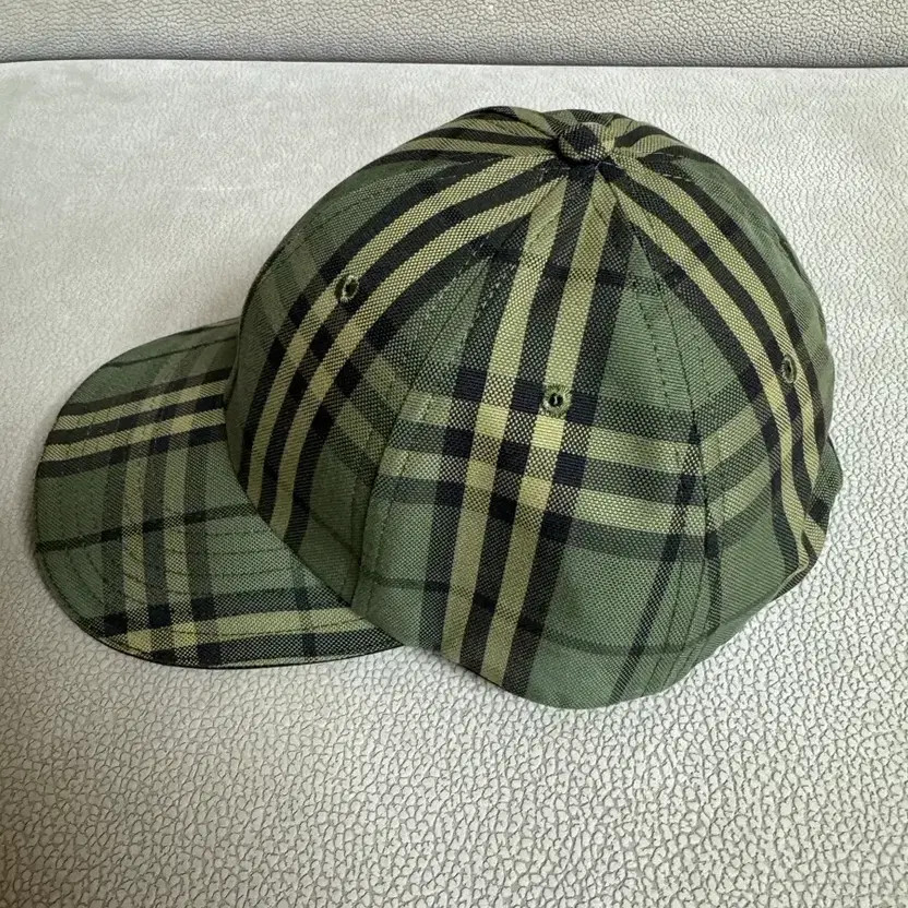 Burberry Cap - Authentic Check Pattern Baseball H… - image 1