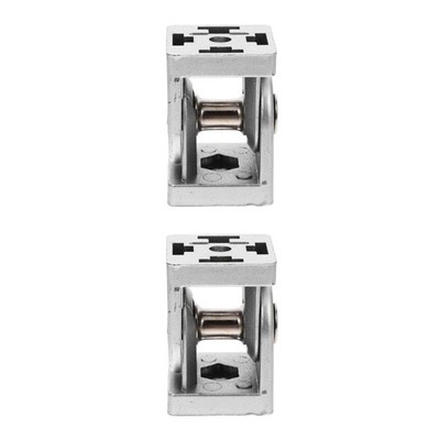  2 Stück Aluminium-Drehgelenk, verstellbarer, flexibler Drehgelenkverbinder für