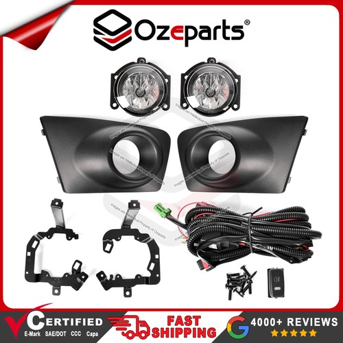 Full Set Fog Light Spot Driving Lamp KIT For Mitsubishi Triton MN Ute 2009~2015 - Picture 2 of 6