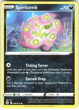 Spiritomb 089/172 Stelle Brillanti BRS NM Carta Pokemon TCG