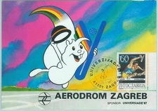 67758 - YUGOSLAVIA - POSTAL HISTORY - SPECIAL CARD 1987 - UNIVERSIADE