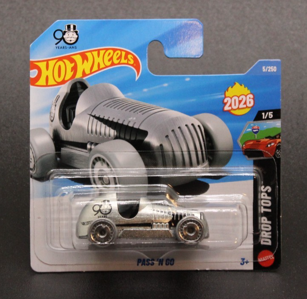 "Hot Wheels \" Pass N Go \" - Monopoly 90 Jahre Neu&Ovp - 2026 #5/250"-image
