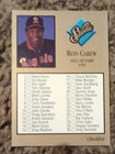 Photo of 1992 Studio #261 Checklist: 1-88 California Angels Baseball Card