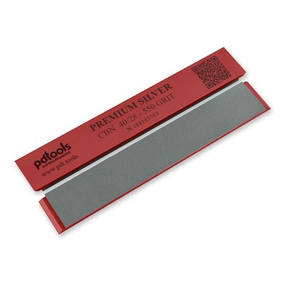 POLTAVA CBN Sharpening Stone 1x6'' PDT Premium SILVER Vitrified-Metal Bond