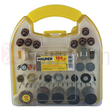 KIT ACCESSORI PER MINI SMERIGLIATRICE "SM 234" YAMATO 186 PEZZI