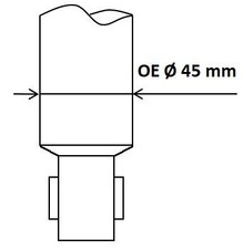 KYB 3418018 Stoßdämpfer für VW