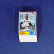 1983 TOPPS #390 REGGIE JACKSON HOF LOT OF 30 MINT B373774