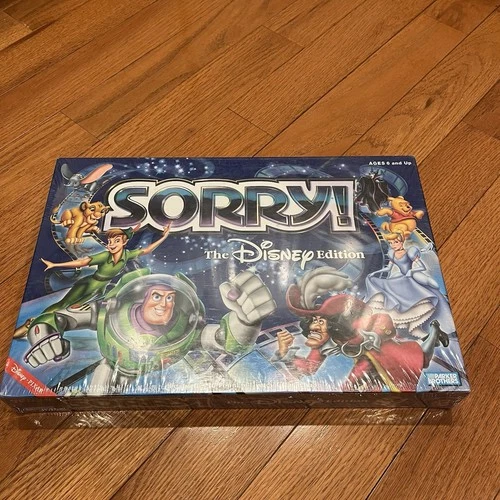Sorry! The Disney / Pixar Edition Board Game Parker Brothers 2001 Vtg Brand New