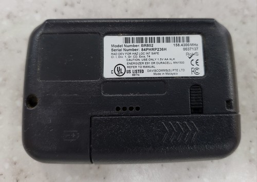 Daviscomms Br802 Alphanumeric Pager Beeper - Zdjęcie 3 z 5