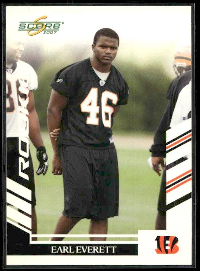 2007 Score #320 Earl Everett