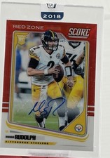 2018-19 Panini Honors Mason Rudolph Auto 18/20 Pittsburgh Steelers