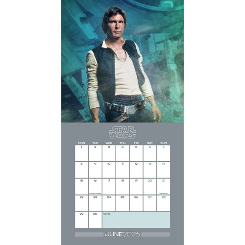 2026 Calendar 2026 Diary Star Wars & The Mandalorian Grogu Official Product - Picture 55 of 87
