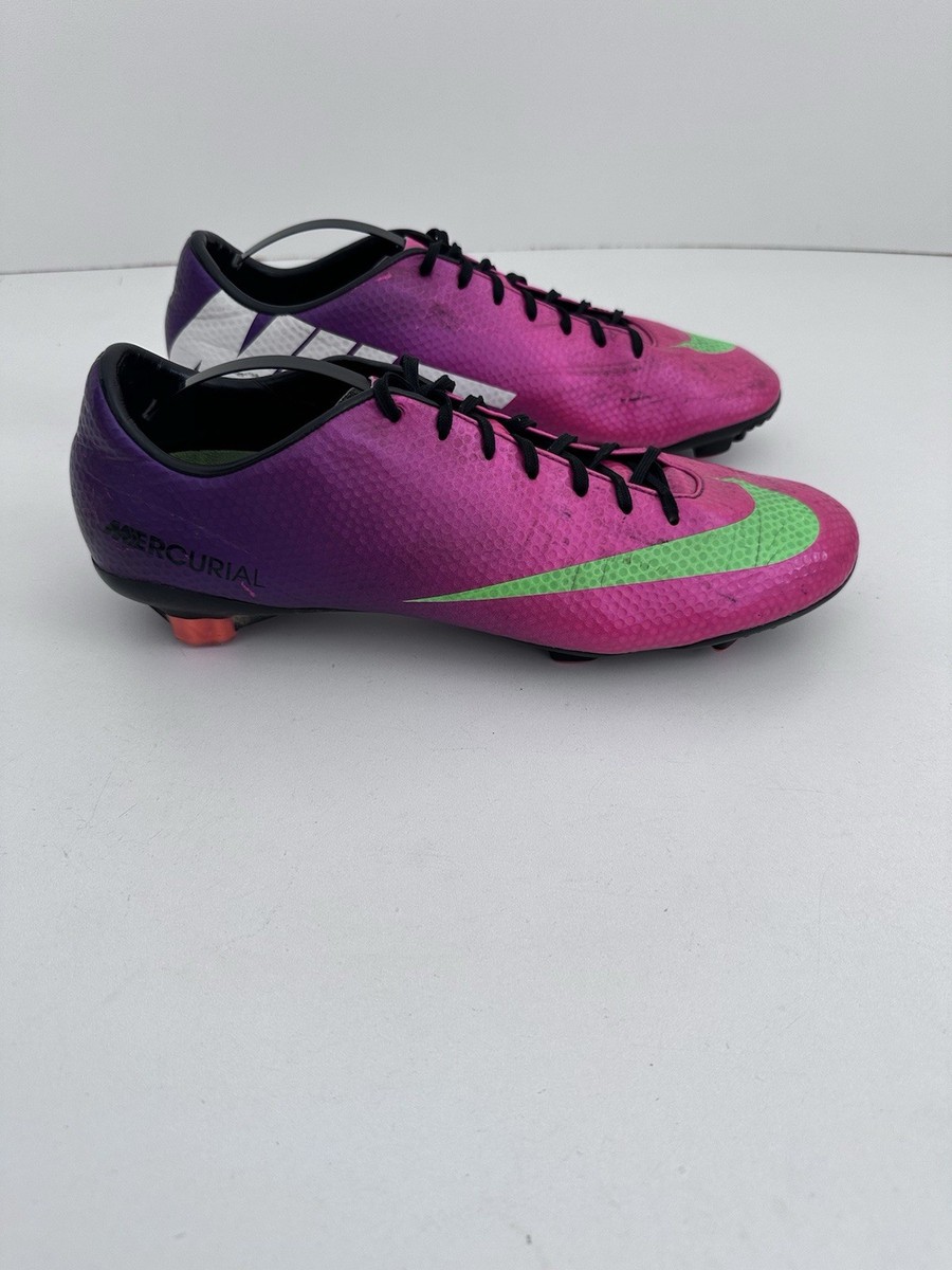 Nike Mercurial Veloce FG Purple Football Cleats Soccer Boots US10