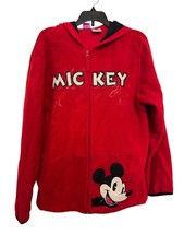 Vintage Disney Hoodie Jacket Size S The Wonderful World Of Disney Kids Mickey Mo