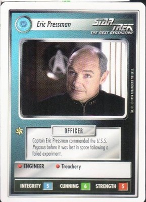Eric Pressman - Premiere 95 - Star Trek CCG 1E