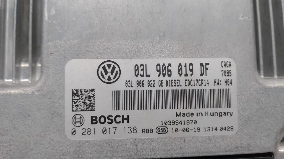 03L906019DF CENTRALINA MOTORE / BOSCH / 0281017138 / 5023976 PER SEAT EXEO ST 3 - Immagine 4 di 4