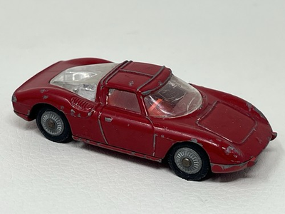 #ad Husky Ferrari Berlinetta 250 GT Red Die Cast Vintage Toy Model Car $10.00