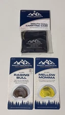 Rocky Mountain Hunting Calls (2 CALLS&1 CASE) Raging Bull 101 & Mellow Momma 105