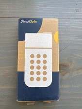SimpliSafe Alarm Security Wireless Keypad Pinpad KP3W White 3rd Gen Brand New