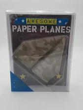 Awesome Paper Planes Kit – 38 Fold Designs + 44 Sheets – New Sealed –...